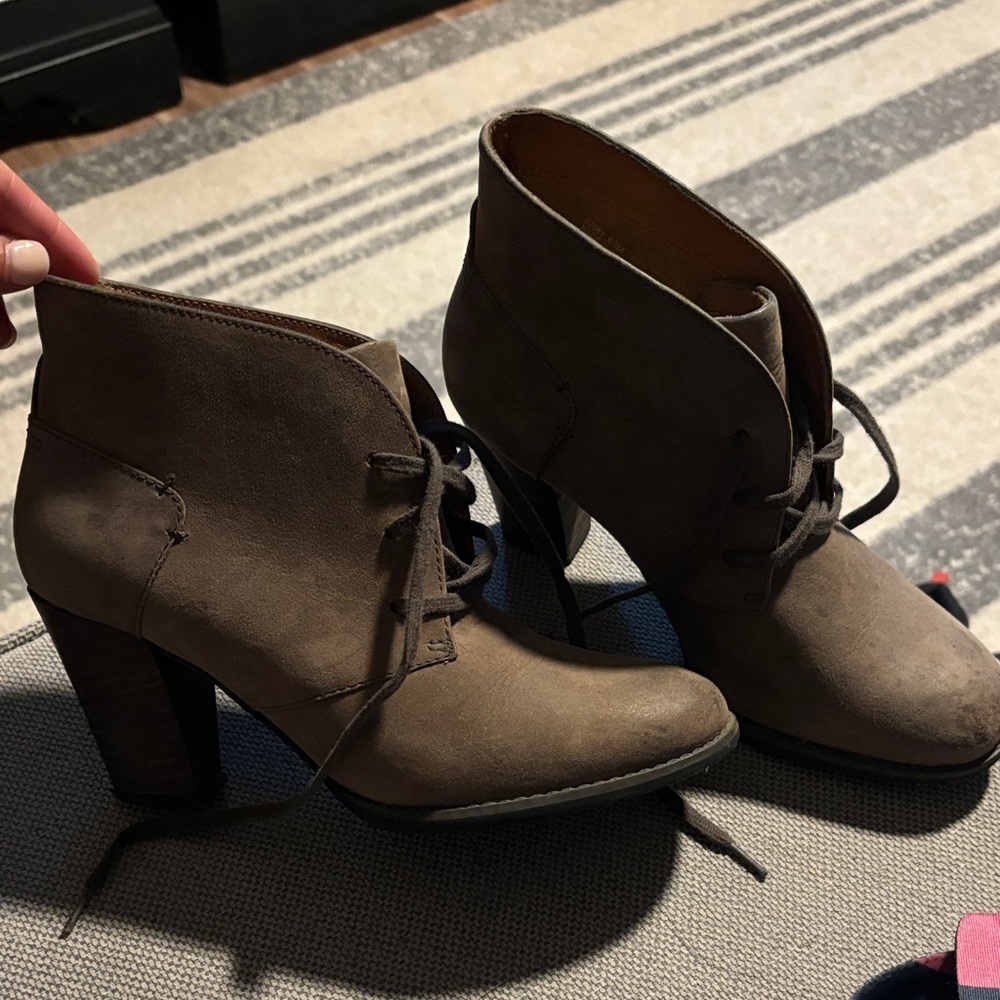 Clarks  Brown Ankle Boots for Women